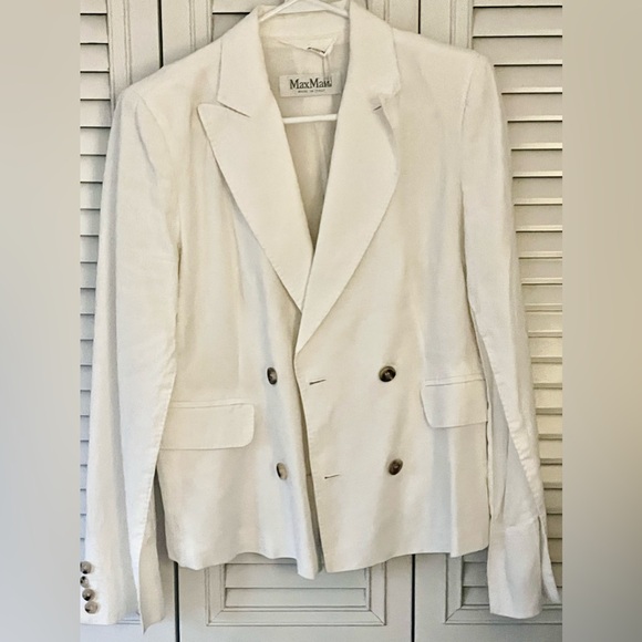 MaxMara Split Sleeve Blazer top - Picture 2 of 3
